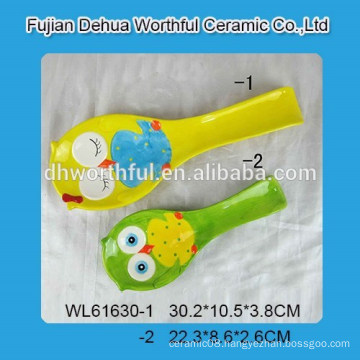 Popular ceramic spoon with owl design